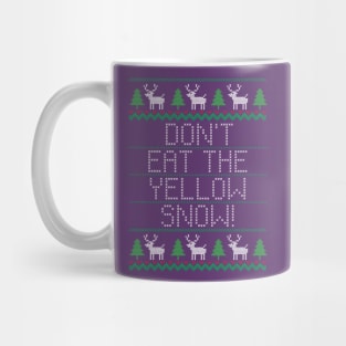 Yellow Snow Sweater Mug